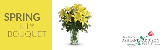 spring lily bouquet