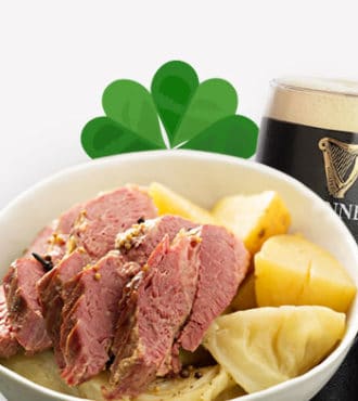 St. Patricks Catering Menu Cover